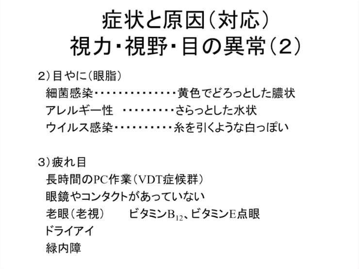 第3部:薬剤師と眼科 ―服薬管理と健康サポートを考える―